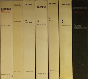 Shakespeare – Opere, 7 volume (editie critica)