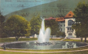 Sinaia Hotel Caraiman cu Abuza (circulata)
