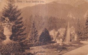 Sinaia. Parcul Castelului Peles (circulata)