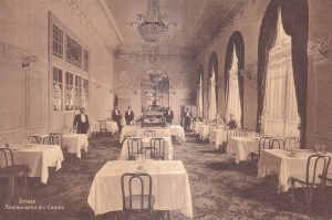 Sinaia Restaurantul din Casino (necirculata)