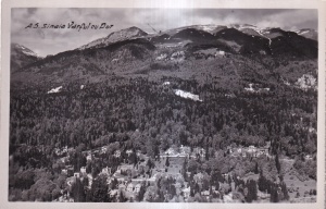Sinaia. Varful cu Dor (necirculata)