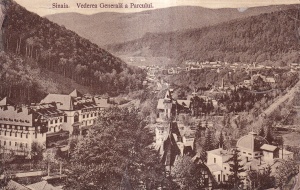 Sinaia Vederea Generala a Parcului. (circulata 1912)