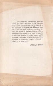 Stefan Zweig - Orele astrale ale omenirii. Mituri istorice (1978) - Img 2