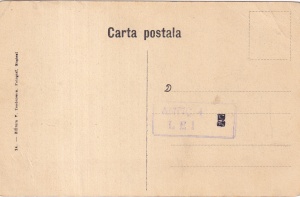 Suvenir de la Busteni. Casa de adapost de pe muntele Caraiman (circa 1910, necirculata) - Img 2