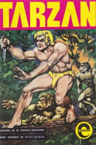 Tarzan - scenariu de Tr. Popescu-Tracipone, benzi desenate de Nicu Russu