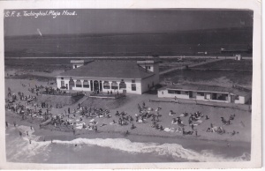 Techirghiol. Plaja Noua. (circulata 1931)
