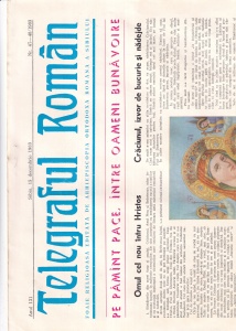 Telegraful roman, nr. 47-48, decembrie 1983. Foaie religioasa editata de Arhiepiscopia Ortodoxa Romana a Sibiului