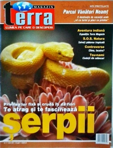 Terra Magazin. Serpii. Privirea lor fixa si cruda iti da fiori. Te atrag si te fascineaza, numarul 3, martie 2005