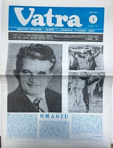 Vatra, nr. 1, ianuarie 1986