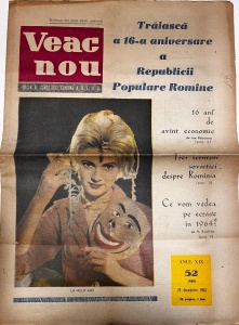 Veac Nou, nr. 52, 27 decembrie 1963