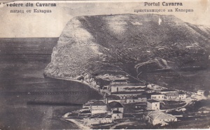 Vedere din Cavarna. Portul Cavarna (necirculata)