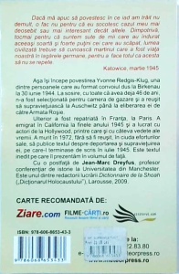 Yvonne Redgis Klug - Am supravietuit. Amintirile unei foste detinute de la Auschwitz (1945) prezentate si adnotate de Jean Marc Dreyfus - Img 2