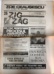 Zig Zag Magazin, nr. 26, 4-10 septembrie 1990