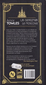 Amor Towles - Un gentleman la Moscova - Img 2