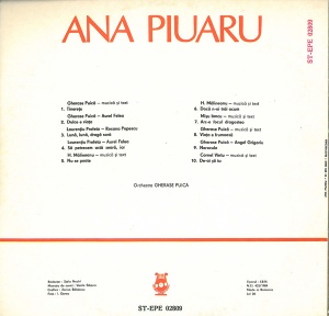 Ana Piuaru – Romante si melodii indragite - Img 2