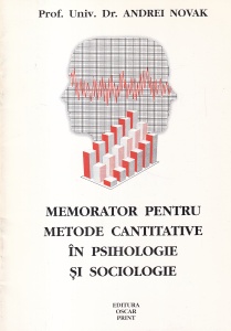 Andrei Novak - Memorator pentru metode cantitative in psihologie si sociologie