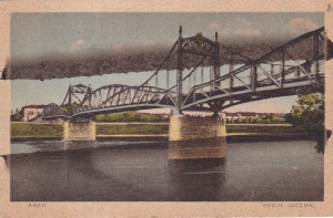 Arad Podul Decebal (scrisa 1925)
