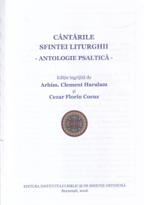 Arhim. Clement Haralam, Cezar Florin Cocuz - Cantarile Sfintei Liturghii. Antologie psaltica - Img 2