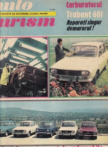 Autoturism. Revista editata de Automobil Clubul Roman, nr. 8, 1970