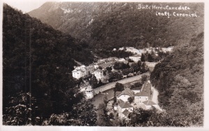 Baile Herculane de la inalt. Coronini (necirculata)