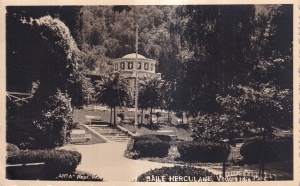 Baile Herculane. Vedere din Parc (necirculata)