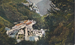 Baile Herculane. Vedere generala (circulata 1923)