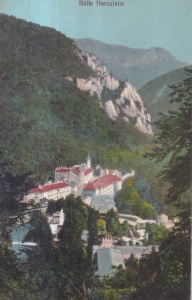Baile Herculane. Vedere generala. (circulata 1923)