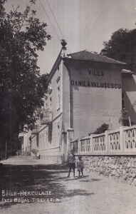 Baile-Herculane. Villa Danila Valuşescu (necirculata)