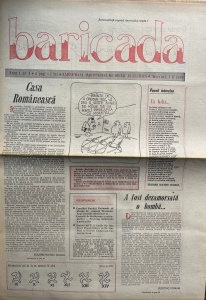 Baricada, nr. 3, 31 ianuarie 1990