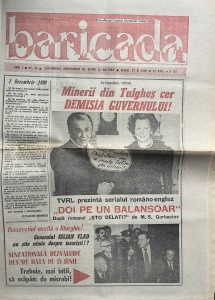 Baricada, nr. 46, 27 noiembrie 1990