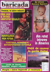 Baricada. Prima publicatie independenta din Romania, nr. 30, 26 iulie 1994