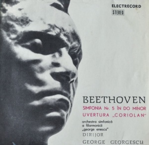 Beethoven – Simfonia nr. 5 in Do Minor. Uvertura Coriolan. Orchestra Simfonica a Filarmonicii de Stat George Enescu, dirijor George Georgescu