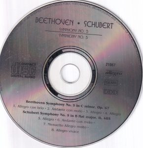 Beethoven, Schubert - Symphony No. 5 - Img 3
