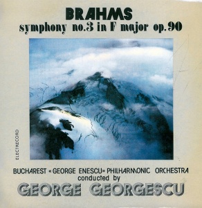 Brahms - Simfonia Nr. 3 in Fa Major, Op. 90. Orchestra simfonica a Filarmonicii ,,George Enescu'', dirijor: George Georgescu