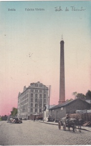 Braila. Fabrica Violato. (circulata 1913)