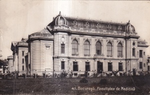 Bucuresti. Facultatea de Medicina (interbelica, necirculata)