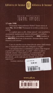 Bujor Nedelcovici - Jurnal infidel. Calea si semnul 1997-2001 - Img 2