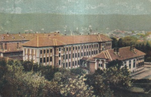 C.-lung (Muscel). Scoala Normala "Carol I". Vedere Generala (circulata)