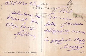 Campulung. Vederea Bulevardului (circulata 1912) - Img 2