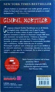 Charlaine Harris - Clubul mortilor. Vampirii Sudului, volumul 3 - Img 2