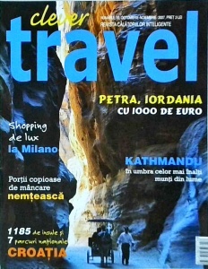 Clever Travel, Numarul 10, octombrie - noiembrie 2007. Petra, Iordania cu 1000 de euro