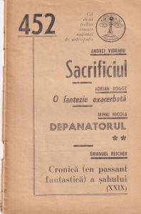Colectia povestiri stiintifico-fantastice nr. 452 - Img 2