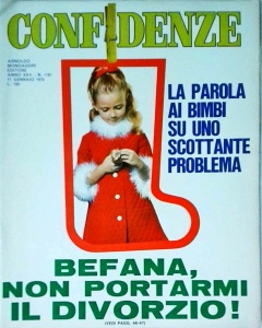 Confidenze. Per la donna. Numero 1181. 11 Gennaio 1970
