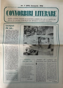 Convorbiri Literare, nr. 1, ianuarie 1981