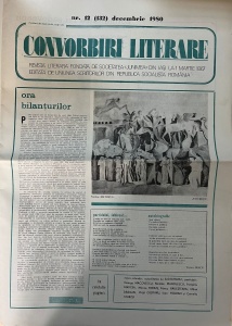Convorbiri Literare, nr. 12, decembrie 1980