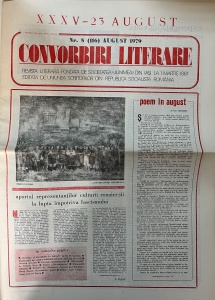 Convorbiri Literare, nr. 8, august 1979
