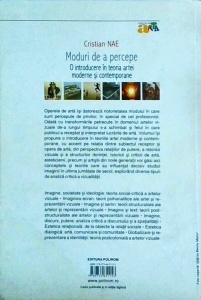 Cristian Nae - Moduri de a percepe. O introducere in teoria artei moderne si contemporane - Img 2