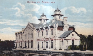 Curtea de Arges, Gara (circulata 1916)