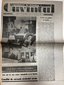 Cuvantul, nr. 26, 23-30 iulie 1990
