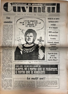 Cuvantul, nr. 48, decembrie 1990